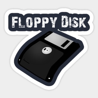 Floppy Disk Sticker